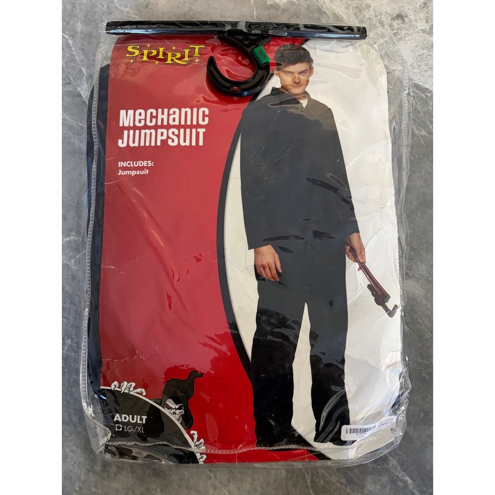 Spirit | Mechanic Jumpsuit Costume L/XL || Navy Blue|